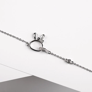 Sivutka  - stříbrný náramek