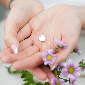 Roselin - stříbrný náramek