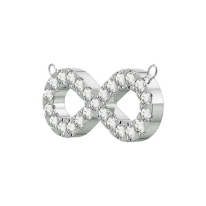 Zestia - přívěsek a řetízek z chirurgické oceli se zirkony