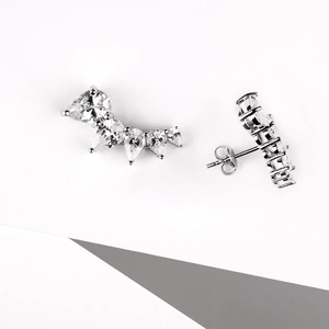 Astrael - stříbrné náušnice se zirkony