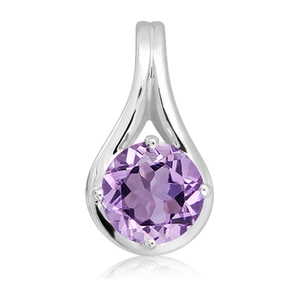 Derat S Amethyst - stříbrný přívěsek s ametystem