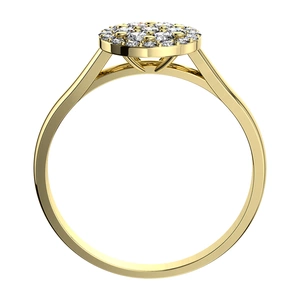 Maruška Princess G Briliant - prsten ze žlutého zlata
