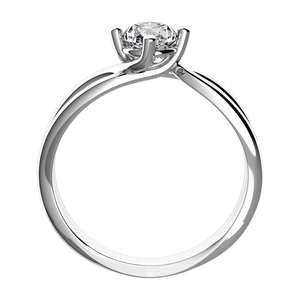 Cecílie Silver - zásnubní prsten ze stříbra