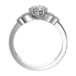Dajana Silver - zásnubní prsten ze stříbra