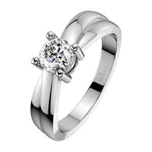 Nikoleta Silver - zásnubní prsten ze stříbra