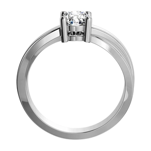 Nikoleta Silver - zásnubní prsten ze stříbra