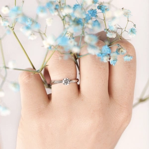 Mirat Silver - zásnubní prsten ze stříbra