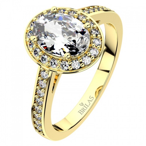 Alice Gold prsten ze žlutého zlata