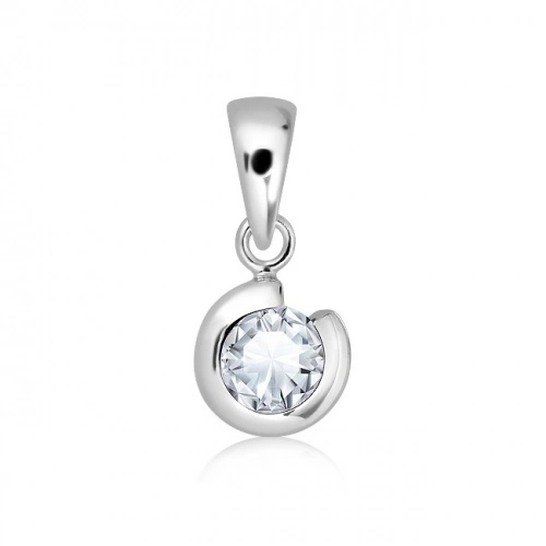 Torina S White Topaz stříbrný přívěsek s bílým topazem