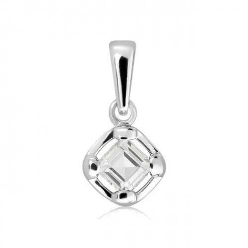 Lesia S White Topaz stříbrný přívěsek s bílým topazem
