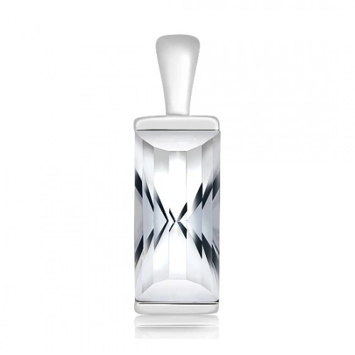 Admir S White Quartz stříbrný přívěsek s quartzem