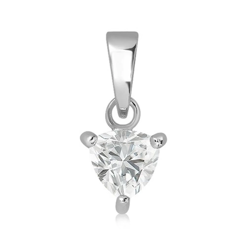 Evander S White Topaz stříbrný přívěsek s bílým topazem