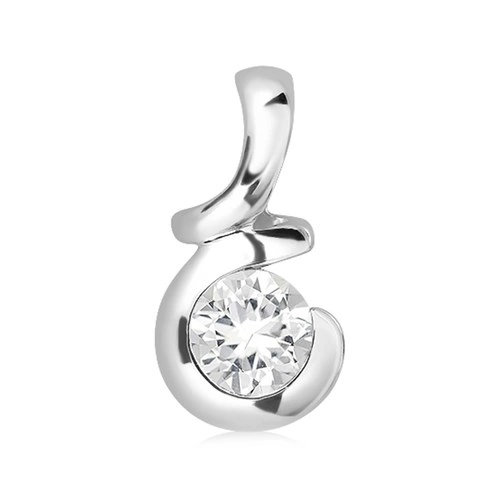 Atlas S White Topaz stříbrný přívěsek s bílým topazem