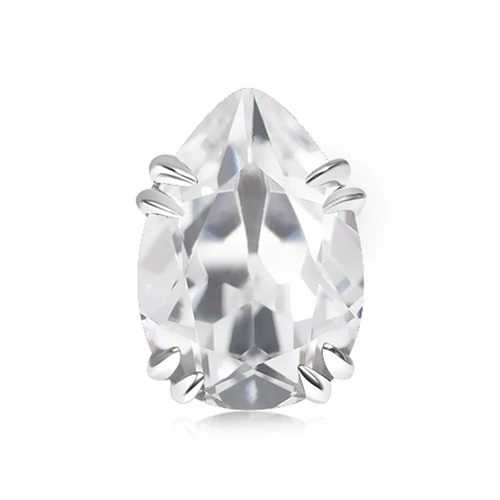 Salona S White Topaz stříbrný přívěsek s bílým topazem