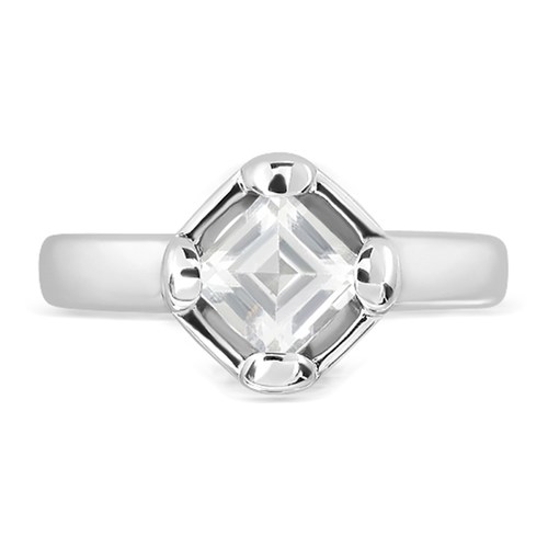 Hilarie S White Topaz prsten ze stříbra s bílým topazem