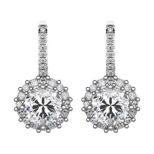 Janina stříbrné náušnice se zirkony