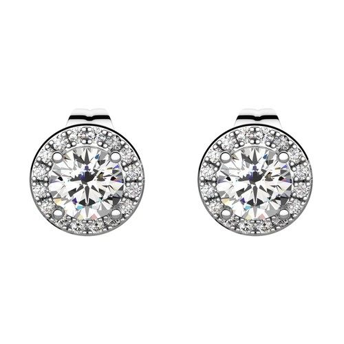 Rayana stříbrné náušnice se zirkony