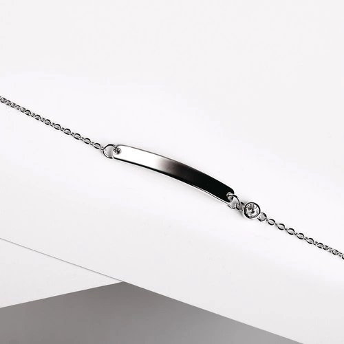 Gama stříbrný náramek