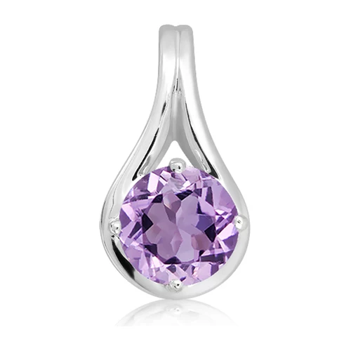 Derat S Amethyst stříbrný přívěsek s ametystem