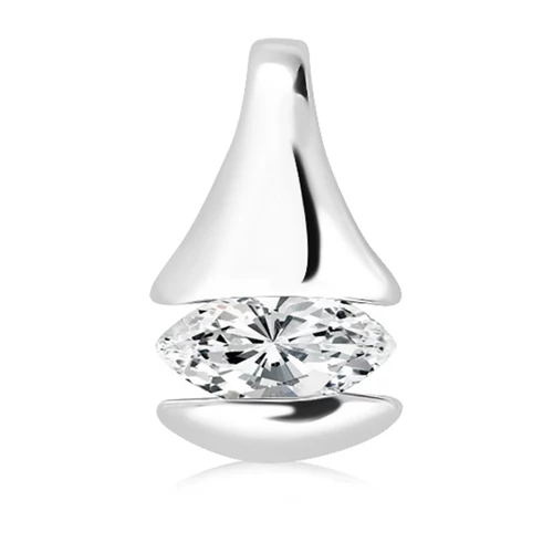 Danube White Topaz stříbrný přívěsek s bílým topazem