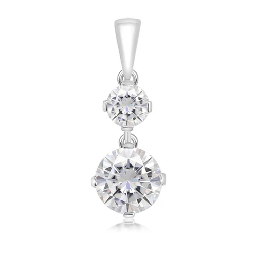 Cosma White Topaz stříbrný přívěsek s bílým topazem