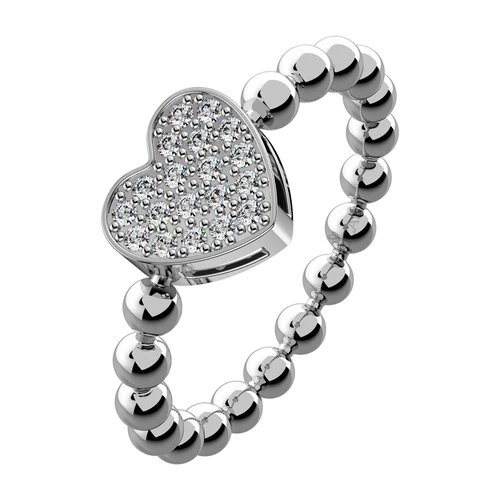 Bonita Silver zásnubní prsten ze stříbra